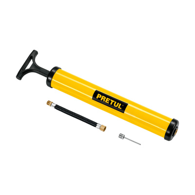 Mini bomba manual para inflar balones, 14.5 PSI, PRETUL