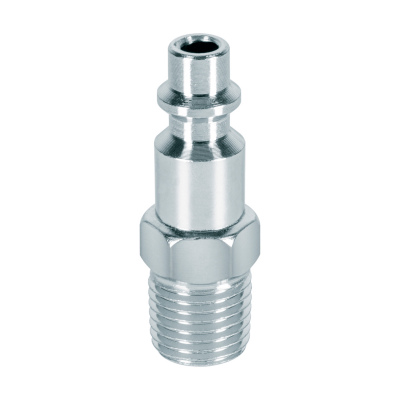 Conector rápido, tipo M, cuerda 1/4 NPT, macho Pretul