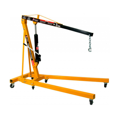 Pluma Hidráulica De 2 Tons. Plegable Silverline