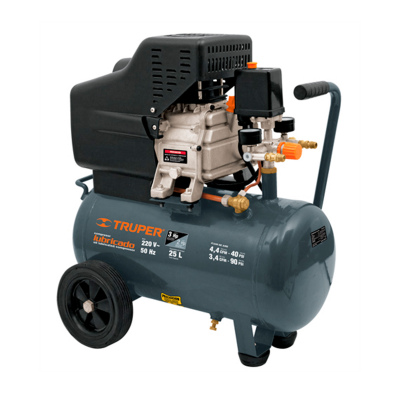Compresor de aire, lubricado, 25 litros, 50 Hz Truper