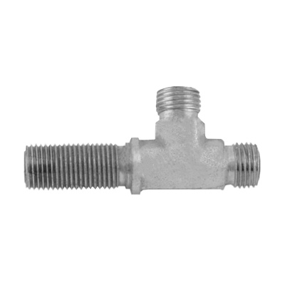 Dixon FS2704LN-10 - Tee de Ramificación Lateral Macho Cara Plana x Cara Plana Pasa Muros x Macho