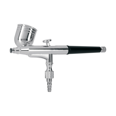 Pistola aerográfica de gravedad vaso multiposición, Truper