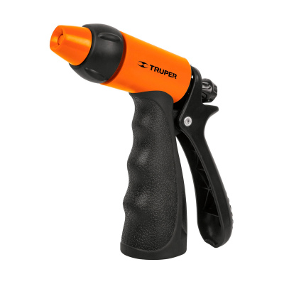 Pistola para riego de 2 funciones plástica con recubrimiento