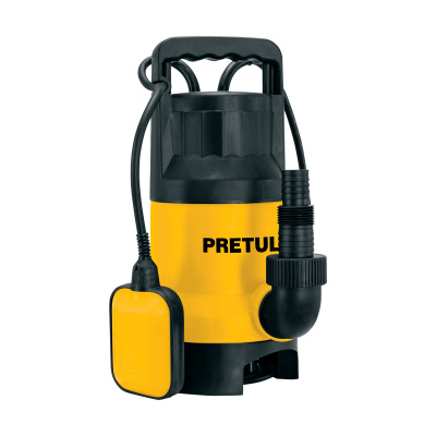 Bomba sumergible plástica, 1-1/2 HP para agua sucia, Pretul