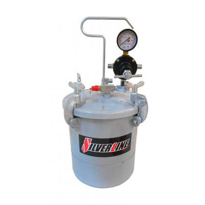 Olla P/Pintura De 9 Litros Con Manguera Y Pistola Silverline